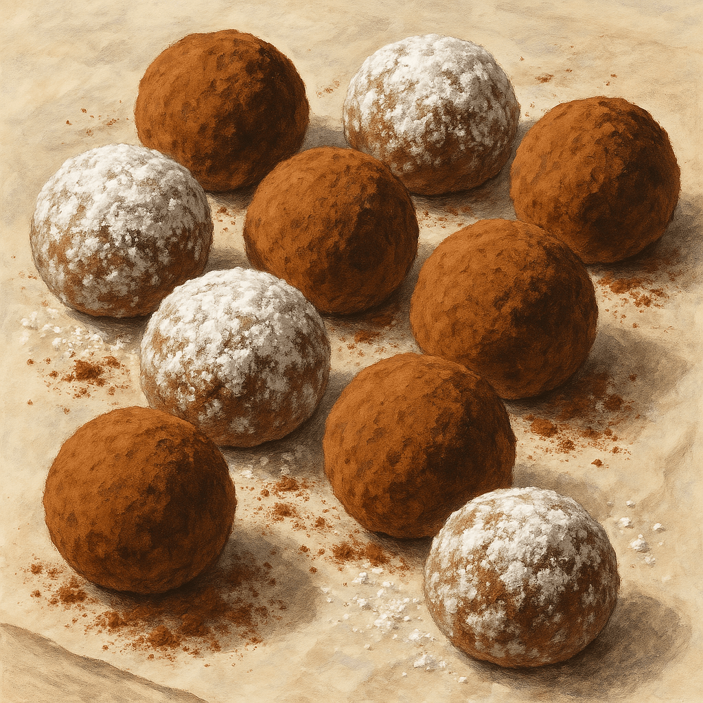 Coming Soon to a Table Near You… Dark Chocolate Truffles!