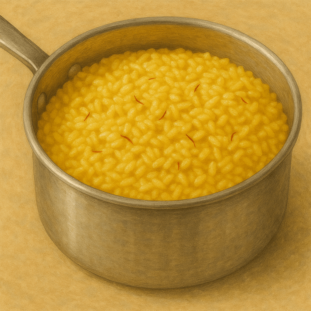 Creamy Saffron Rice