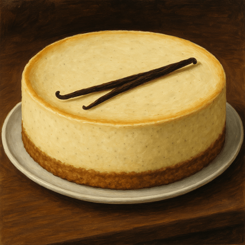 Bramble & Butter Vanilla Bean Cheesecake